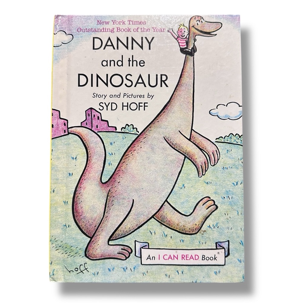 1958 Danny and the Dinosaur by Syd Hoff – I Can Read Book Club Hardcover Vintage